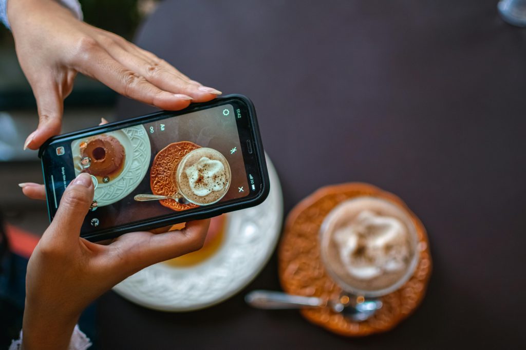 Création de contenu instagram pour entrepreneures